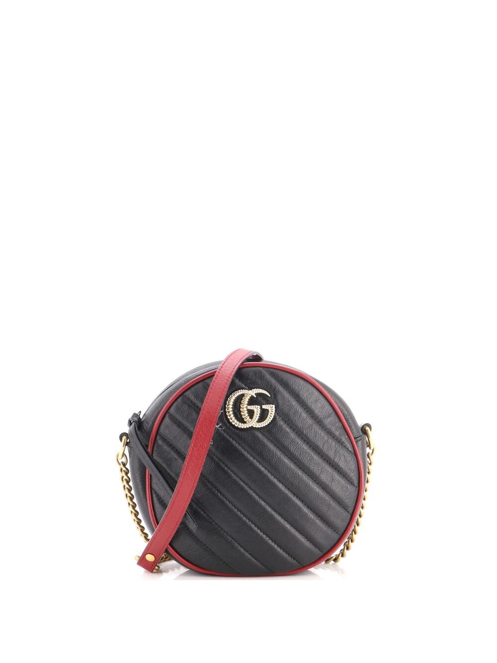 Gucci Gg Marmont Round Shoulder Bag #365523G86B